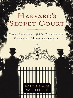 cover image of Harvard's Secret Court